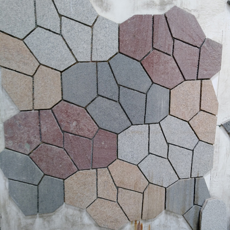 Matural cobblestone paver mats